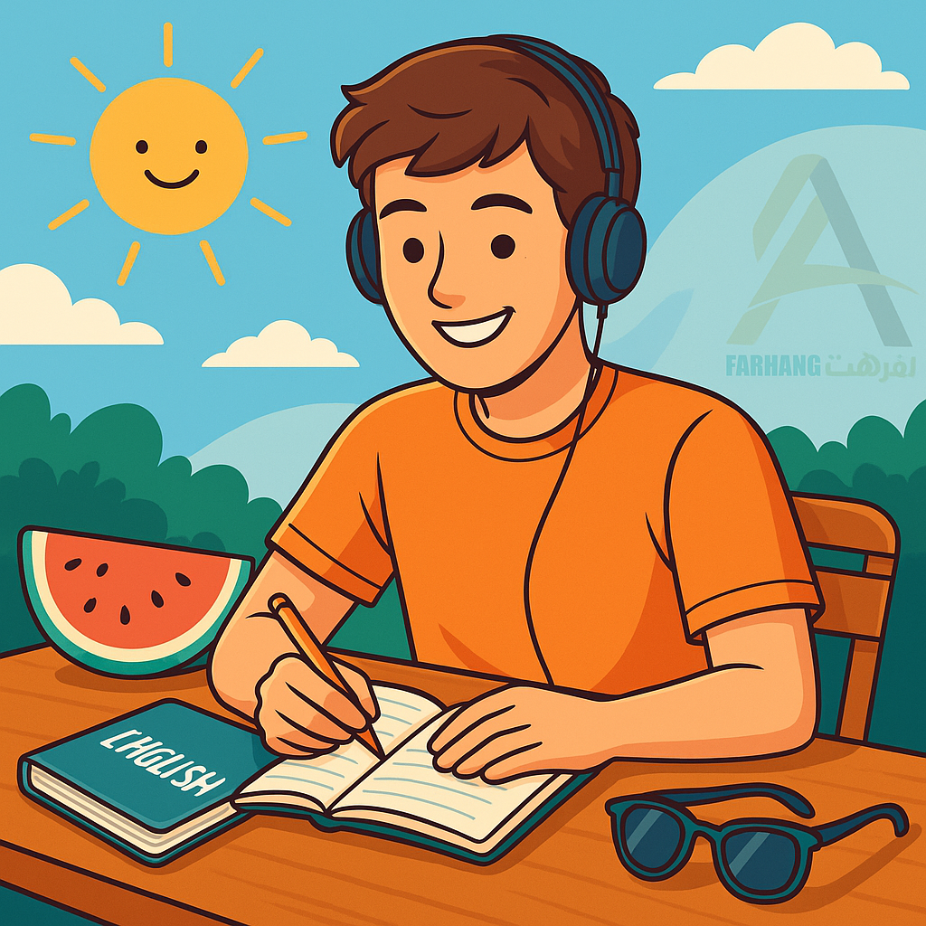 تابستون فقط آب‌هندونه نیست! ۷ دلیلی که نشون می‌ده باید امسال تابستون زبان بخونی!